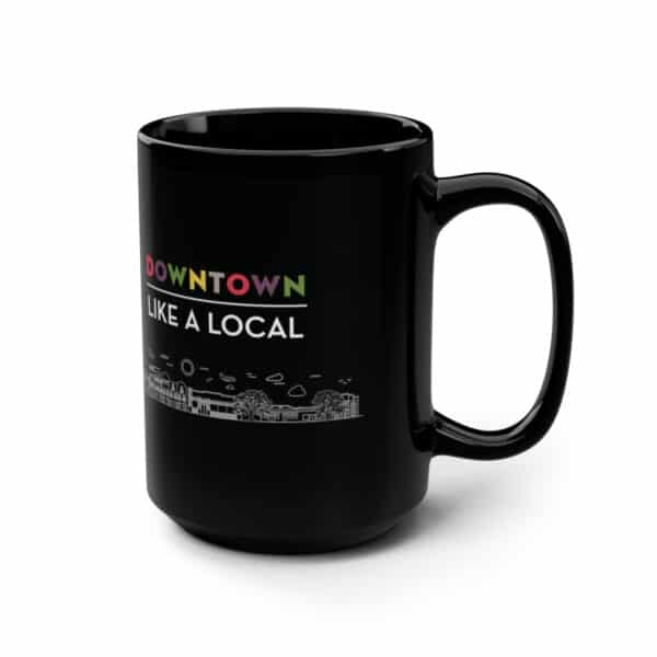 Black Mug, 15oz - Image 2