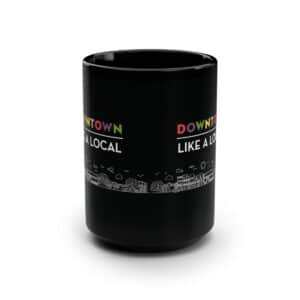 Black Mug, 15oz