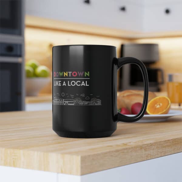 Black Mug, 15oz - Image 7