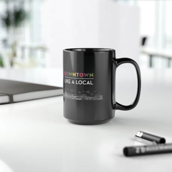 Black Mug, 15oz - Image 9